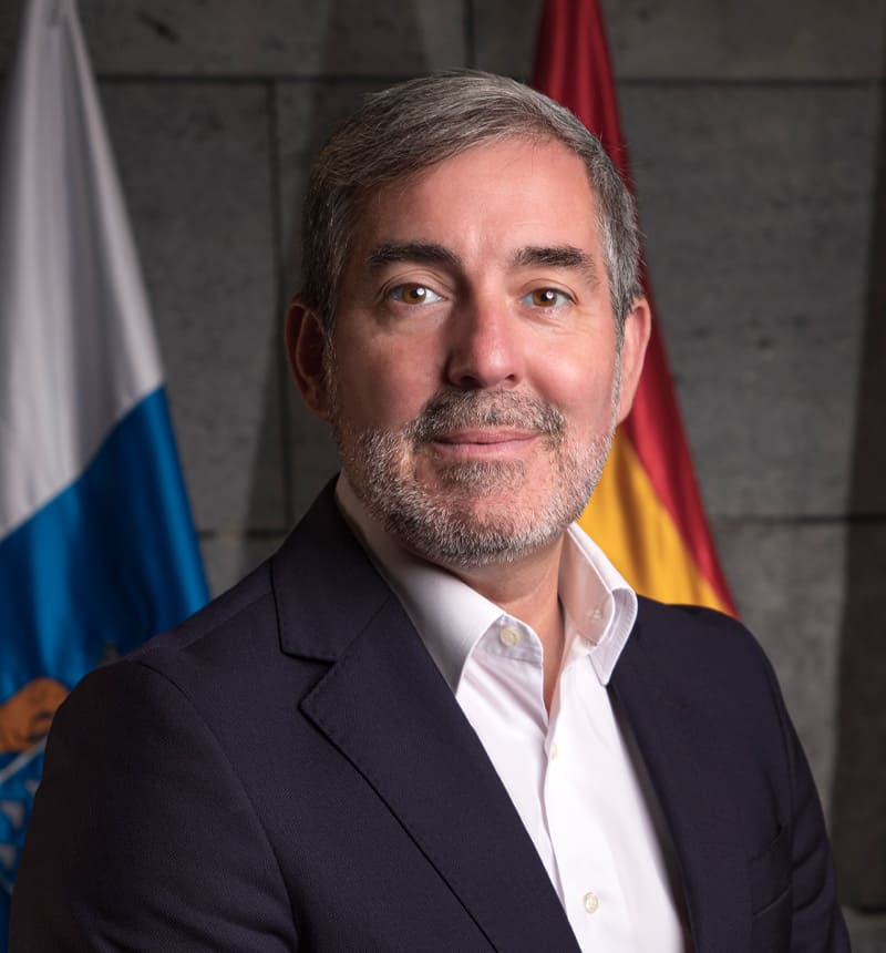 presidente de Canarias, Fernando Clavijo